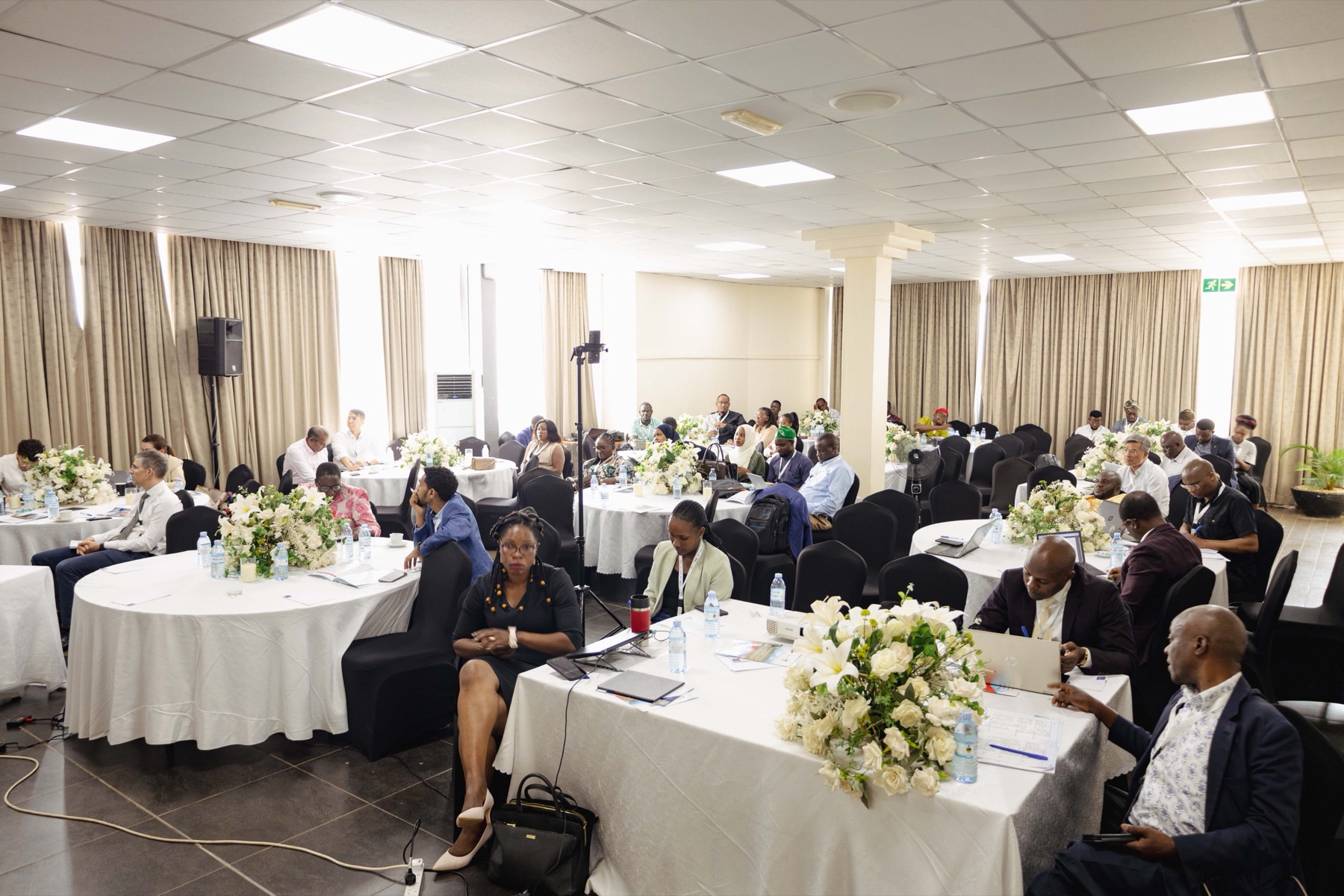 Nairobi Hall set up for a conference
