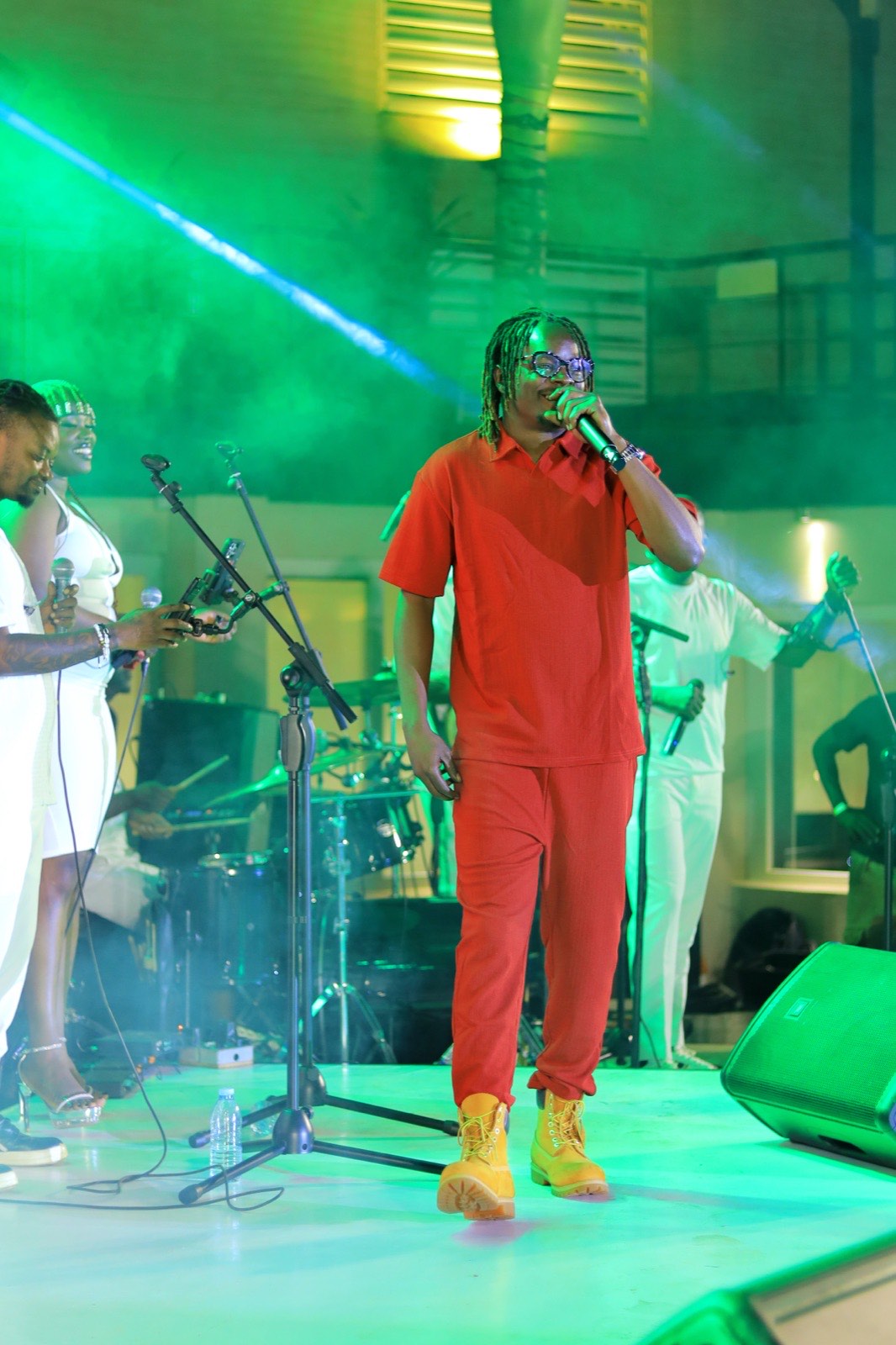 King Saha performing live at Tropicanna Poolside