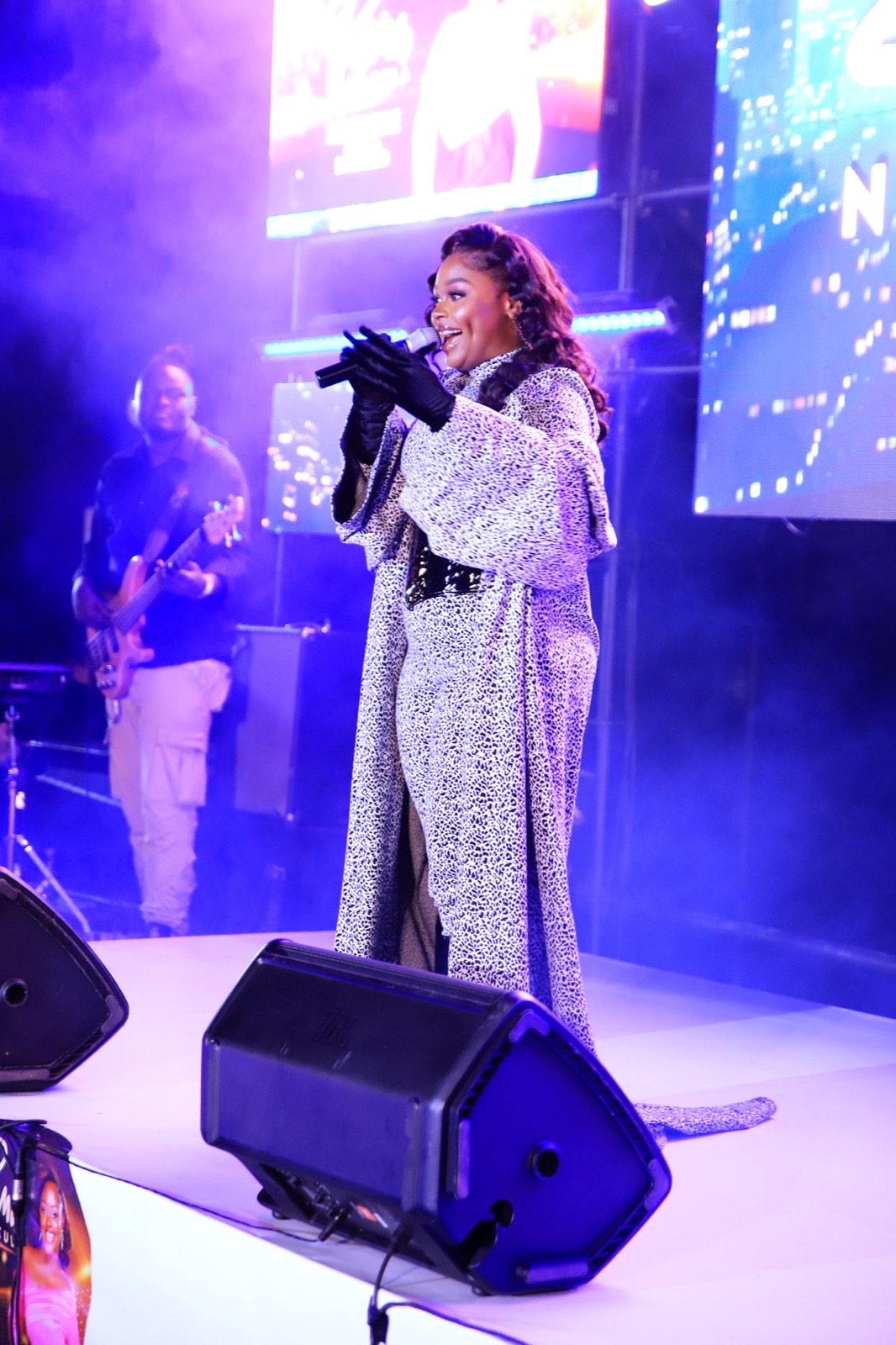 Rema Namakula performing live at The Skyz Exclusive