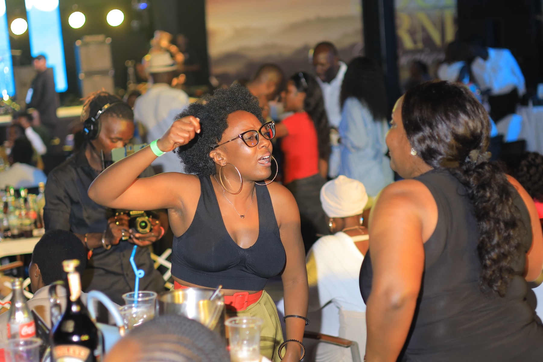 The MC hosting the Soul RNB Experience